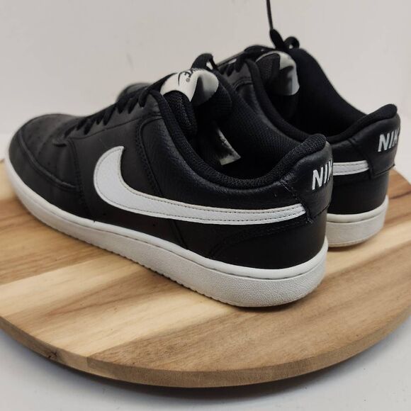 Nike Court Vision Low Premium Mens Size 7 Black main image 4